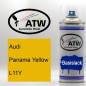 Preview: Audi, Panama Yellow, L11Y: 400ml Sprühdose, von ATW Autoteile West.